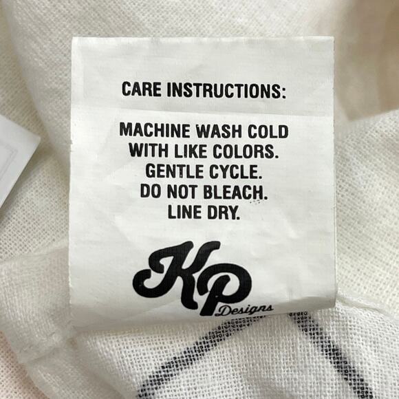 KP Designs Halloween Flour Sack Dish Towel 28 x 28 Candy is Dandy Wine is Divine - Picture 5 of 5